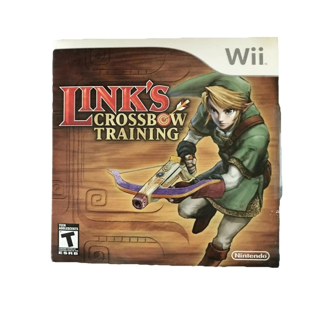 Link's Crossbow Training (Wii) w/manual